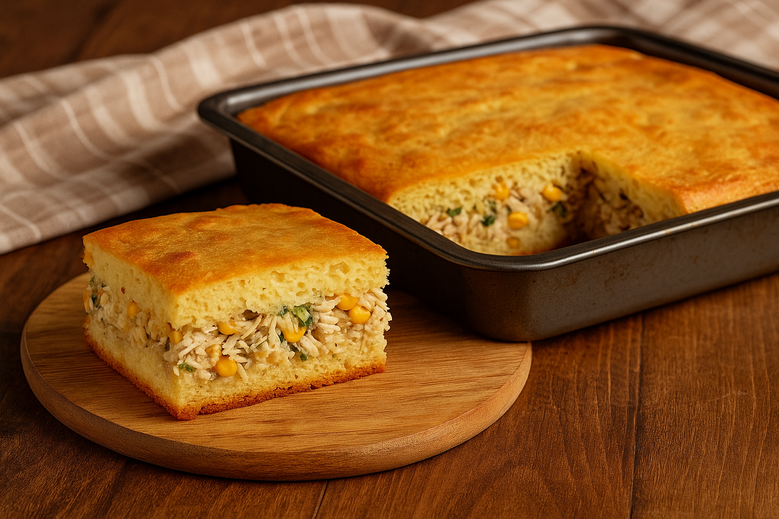 Torta Salgada de Liquidificador