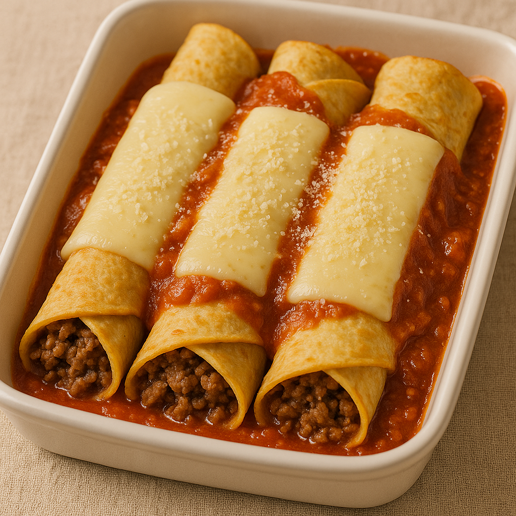 Panqueca de Carne Moída