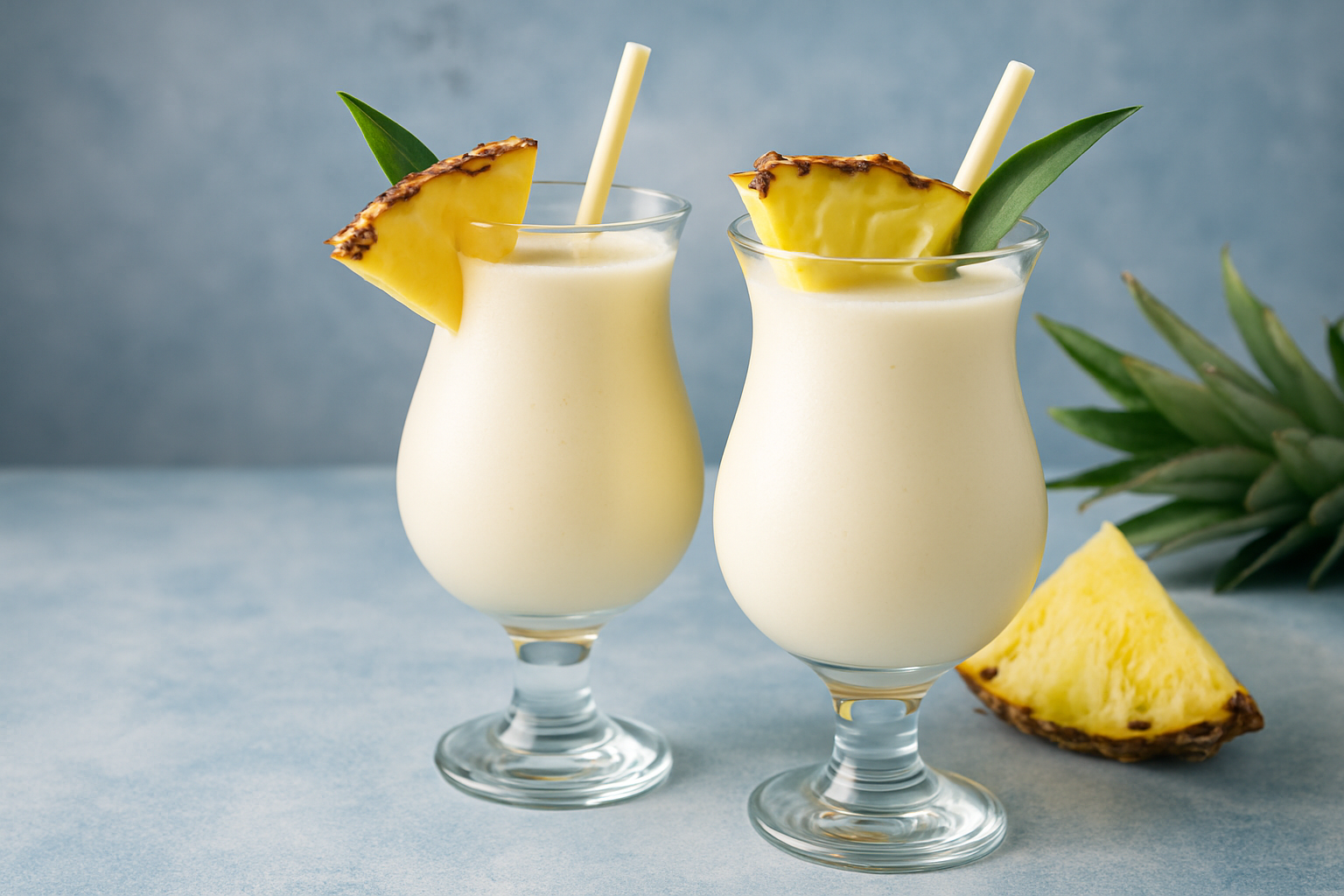 Pina Colada Sem Álcool — Refrescante e Cremosa!