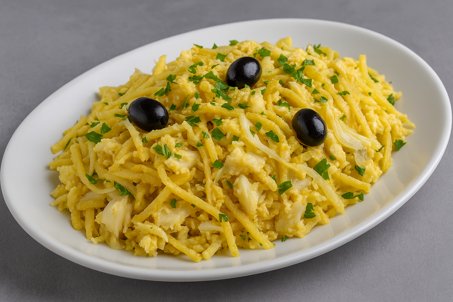 Bacalhau à Brás Tradicional — Uma Viagem à Mesa Portuguesa