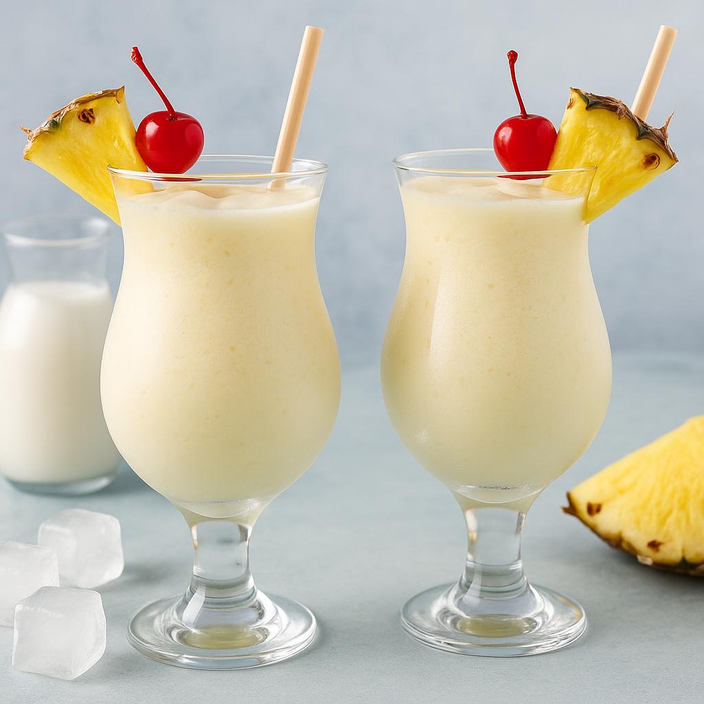 Pina Colada Sem Álcool — Refrescante, Cremosa e Tropical