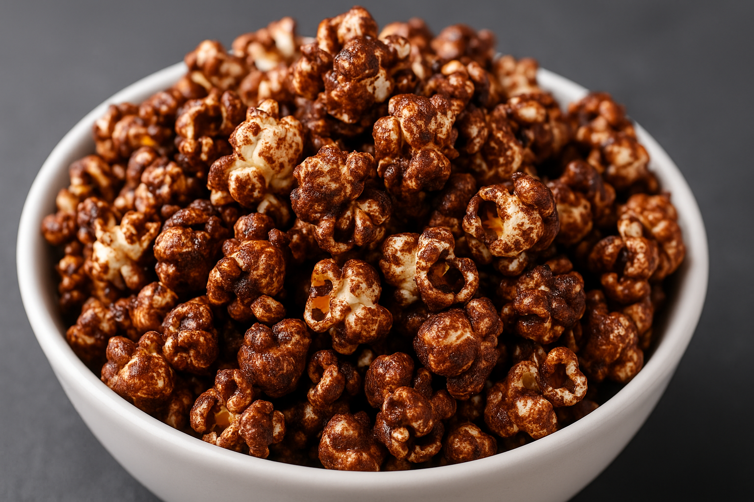 Pipoca Doce Crocante com Chocolate — Perfeita para Festas ou um Lanchinho Especial