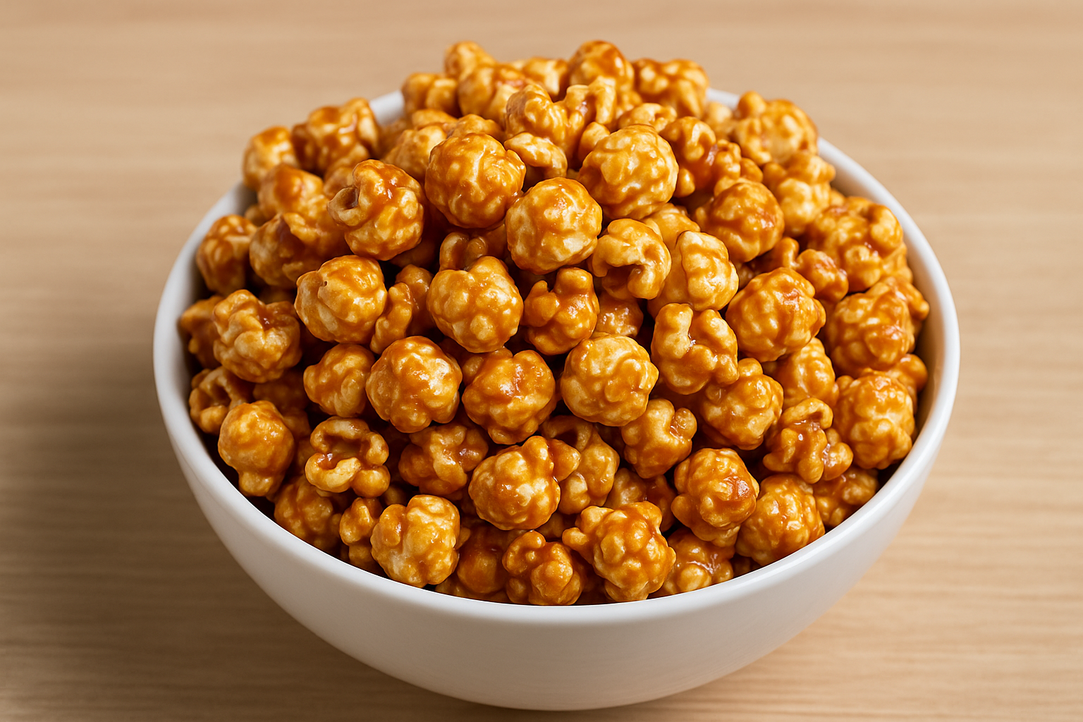 Pipoca Doce Caramelada — Crocante, Brilhante e Deliciosa!